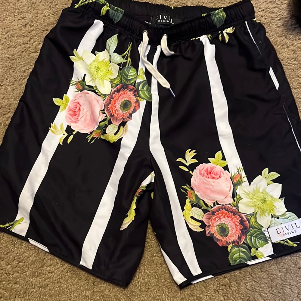 Civil regime swim trunks